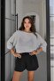 Silver Glitter Long Sleeve Knitwear - 3