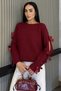 Gülseli Women's Bow Detailed Knitwear Blouse - 5