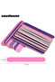 100pcs Double-Sided Wood Nail Files Disposable Mini Nail Manicure Tools Grit 150/180 85mm Pedicur...