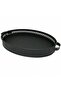 Metal Black Tray with Lace Motif (27X38 cm) - 7