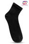 Short Socks, Derby Toe, Seamless Men's Socks, College Washed Combed Cotton Yarn, 3-Pair Set - 7