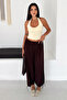 Women's Elastic Waist, Drawstring Cuffs, Loose Shalwar Trousers - 5