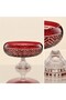 Crystal Cut Handcrafted Premium Glass Bowl - Presentation Bowl 28cm - 2