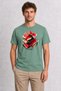Watermelon Slices Graphic T-Shirt - Green
