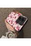 Redmi 13 Compatible Silicone Edge Hard Back Case Couple Floral Pattern Phone Case - 4