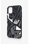 iPhone 11 Compatible Geometric Block Pattern Silicone Case - 3