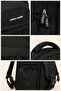Unisex School Backpack Multi-Compartment Orthopedic Water Repellent Primary School Middle School Bag 07Pck23 - 5