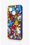 Tecno Spark Go1 Compatible Britto Garden Patterned Silicone Case - 2