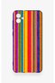 Samsung A04 Compatible Colorful Patterned Silicone Case - 2