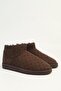 Women's Dark Brown Boots Pc-55391 - 2