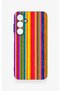 Samsung A55 Compatible Colorful Patterned Silicone Case - 2