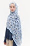 Sora Rami Shawl - Blue - 2