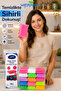 15-Pack Magic Sponge – Multi-Purpose Cleaning Sponge with Colorful Mesh Texture