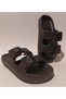 Wide-Lettered Adjustable Double-Buckle Extra Light and Comfortable Pool Beach Bath Terrace Home and Street Slippers - 2