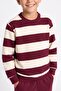 Boys' Striped Sweatshirt and Jogger Bottom Set - 5