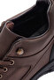 Men's Brown Lace-Up Nubuck Leather Boots Wm790005Dn - 7
