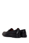 Men's Black Leather Casual Loafer Wm750041Dv - 6