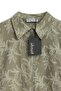 Embroidered Linen Jacket Khaki - 3