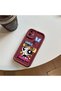 Xiaomi Redmi Note 14 4g Compatible Case Camera Protective Cartoon Pattern Maroon Lover Couple Silicone Phone Case - 6