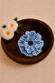 Gingham Ruffle Scrunchie Hair Clip with Strong Elastic - 3