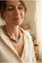 Handmade Evil Eye Bead Detailed Special Design Necklace - 3