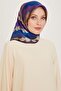 Geometric Patterned Sura Saf Silk Scarf 9212D 06
