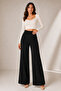 Women's High Waist Modal Fabric Sweatpants with Front Stitching Detail
