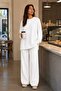 Women's Top and Bottom Set Oversize Daily Use - 3