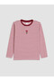 Esvab • Modern & Distinctive Zero Roba Collar Striped Girls' Suit - 3