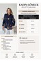 Women's Oversize Shirt with Beading on Front, Back and Sleeves - 2