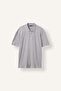 Regular Fit Short Sleeve Ribbed Polo T-Shirt I4348Ax26Au