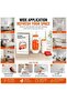 Metopets 500g Drum Paint Roller Refresh Kit, All-In-One Water-Based Wall Paint with Integrated Roller and Sandpaper, Easy-to-Use Painting Tool for Smooth Finish, Quick Drying and Home Improvement - 3
