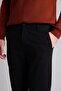 Regular Fit Normal Waist Flowy Fabric Side Pocket Trousers H4809Ax26Au - 4