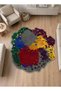 Sdt Traditional Patterned Modern Woven Base Decorative Carpet Sdtamor5154 - 3