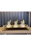 Decorative Tea Cup Set Tea Presentation Set with Tray - 2