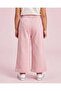Girls Pink Hello Kitty Printed Wide Leg Track Pants - 4