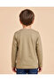 Boy Olive Skater Print Long Sleeve T Shirt - 4