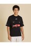 Senior Boys Black Printed T-Shirt