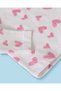 Infant Girls White Heart All Over Print Long Sleeve T-Shirt - 3
