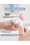 Double-Sided Facial Body Cleanser, Blackhead Pore Cleaner Exfoliating Brush - 4