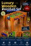 Luxury Wooden Foosball Set - Wooden Toy - Football Toys - Ball Toy Foosball Sets - Foosball
