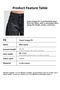 İts Basic Women's Dark Smoked Super Baggy Fit Zipper Detailed Special Design Denim Jeans - 4