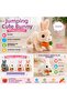 Plush Rabbit Toy with Sound and Movement – Jumping & Sound-Making Rabbit with Carrot |   4 Colors - 3