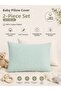 100% Cotton Pillowcase Set of 2 Baby Pillowcases 35X45 cm (2 Cases)