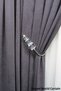 Ghost System Special Design Curtain Arm Tieback Installed on the Cornice - 2