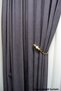 Ghost System Special Design Pearl Metalized Curtain Tieback Mounted on Cornice - 2