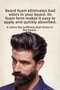 Beard Foam Beard Soothing and Facial Cleanser for Men 70ML - 3