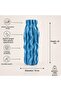 Maris Porcelain Look Wave Textured Decorative Vase 28cm - 2