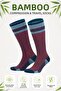 Bamboo Seamless Colorful Knee Length 15-20 mm Hg Pressure Women Men Compression Socks 3596 - 2