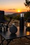5 oz Stainless Steel Round Flask – Black Steel Pocket Flask - 5